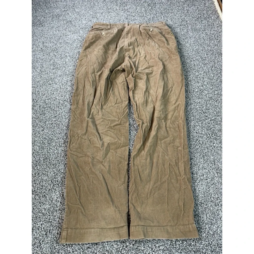 Vintage Polo Ralph Lauren Philip Corduroy Pants Men's Size 36X32 Brown